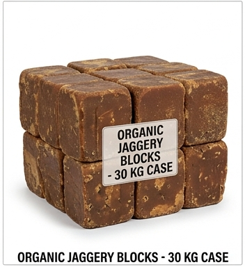 Organic Jaggery Blocks - 30 kg
